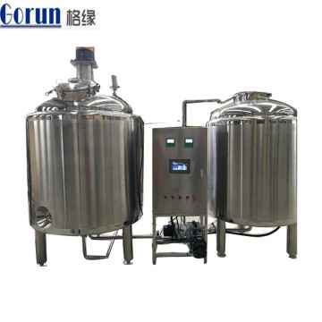 Stainless Steel Mixing Tank For Cosmetic,Ice Cream,Shampoo